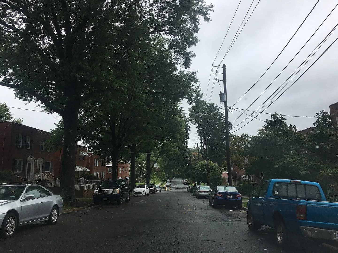Fort Stanton neighborhood at the intersection of Morris Road and 18th St SE, in September 2018