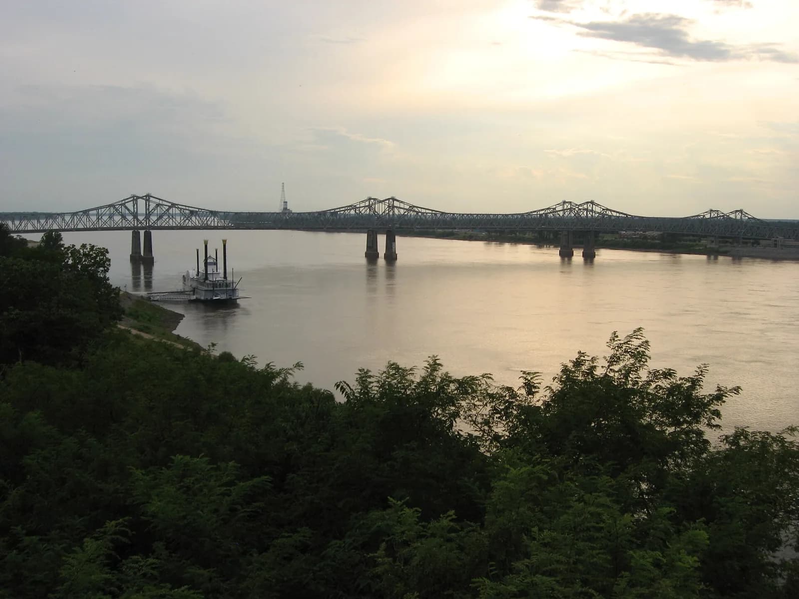 Mississippi River at Natchez, Mississippi