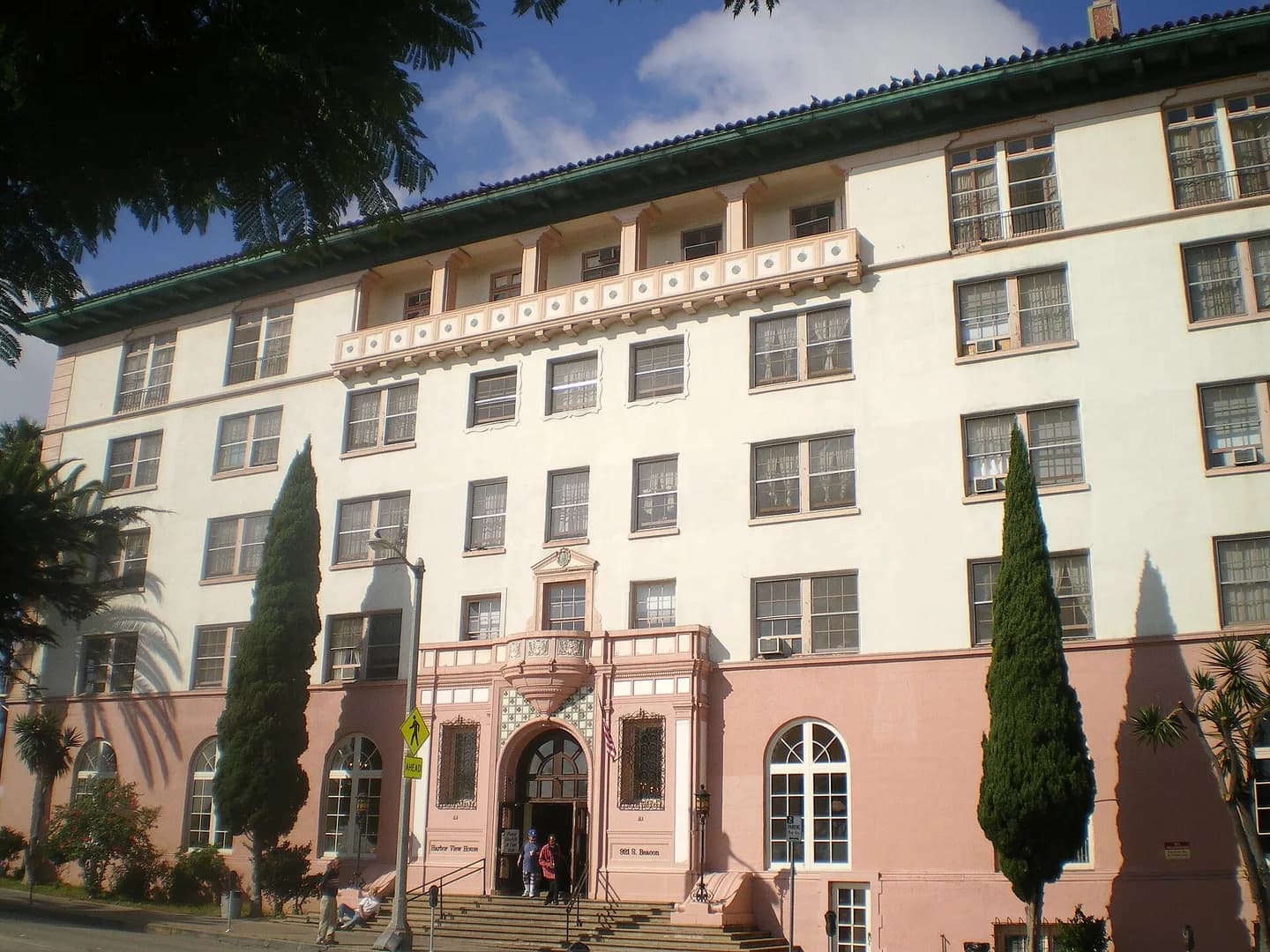 Harbor View House, 921 Beacon St., San Pedro, Los Angeles, California. Los Angeles Historic-Cultural Monument.