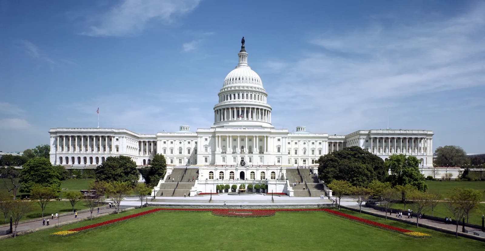 West front of the United States Capitol in Washington, D.C.