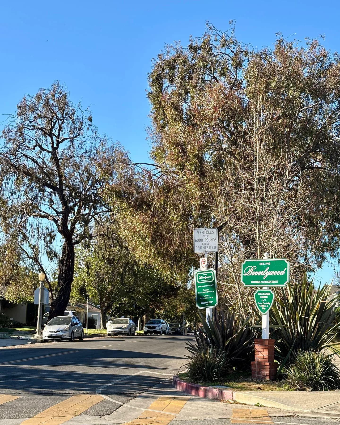 Beverlywood neighborhood sign Los Angeles